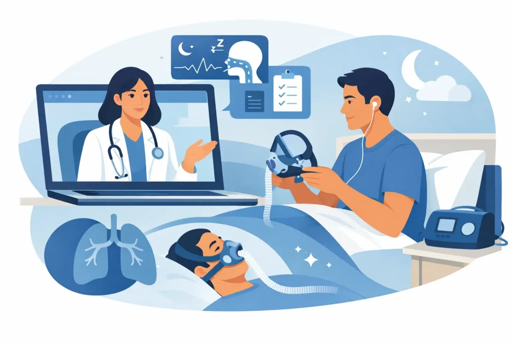 What a Virtual Sleep Apnea Consultation Covers